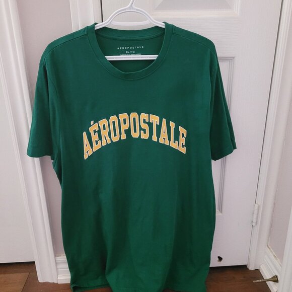 Green Aeropostale Short Sleeve T-shirt - Picture 1 of 4